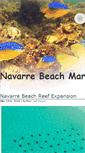 Mobile Screenshot of navarrebeachmarinesanctuary.com